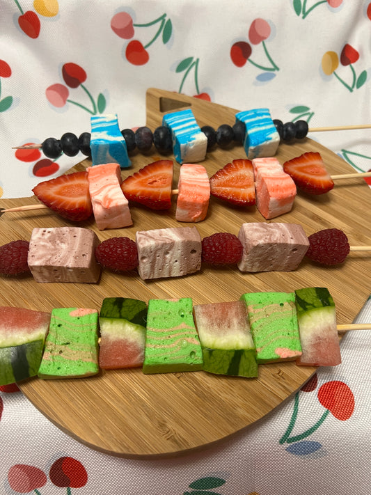 Guimauves artisanales québécoises Guymauve - texture moelleuse et saveurs fruitées