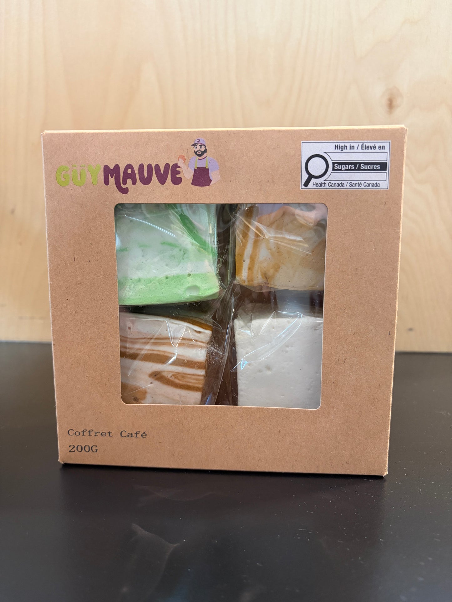 Coffret guimauves pour café & chocolat chaud - 4 saveurs gourmandes